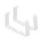 ELMARK 500227 EL02-525 PVC CLIPS FOR FLAT DUCTS 220x55,2 PCS SET