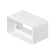 ELMARK 500228 EL02-411 PVC CONNECTOR FOR FLAT DUCTS 110x55MM