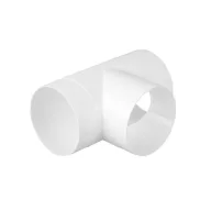 ELMARK 500238 EL02-460 PVC T-JOINT FOR ROUND DUCTS D100MM