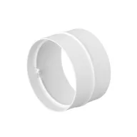   ELMARK 500242 EL02-475 PVC CONNECTOR WITH VALVE FOR DUCTS D125MM