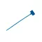 ELMARK 500428B CABLE TIES FOR CABLE MARKING 150/4.0 BLUE 100PCS.