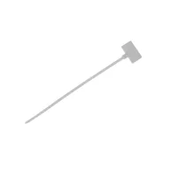   ELMARK 500429 CABLE TIES FOR CABLE MARKING 100/2.5 WHITE 100PCS.
