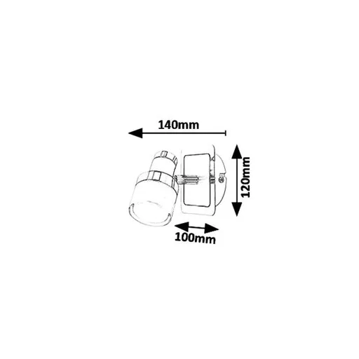 RÁBALUX Harold 5021 Fürdőszobai lámpa IP44 230V, 50Hz