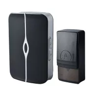   ELMARK 5027BL DIGITAL DOORBELL 5028 SELF POWERED BUTTON BLACK