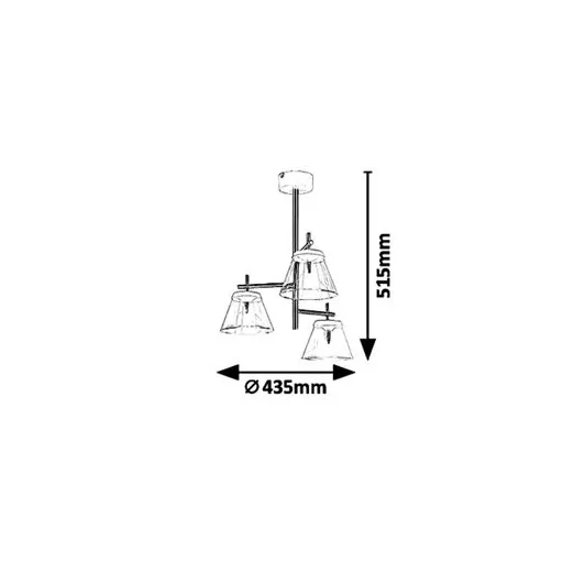 RÁBALUX Aviana 5031 Függeszték IP20 230V, 50Hz