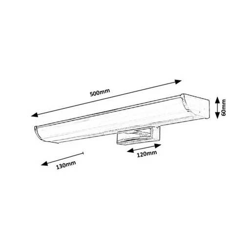 RÁBALUX Evron 5063 Fürdőszobai lámpa IP44 230V, 50Hz