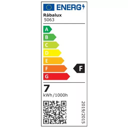RÁBALUX Evron 5063 Fürdőszobai lámpa IP44 230V, 50Hz