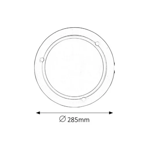 RÁBALUX Ufo 5101 Mennyezeti lámpa IP20 230V, 50Hz