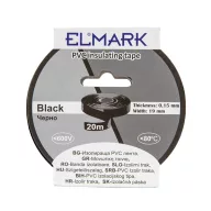 ELMARK 51021 SZIGETELŐ SZALAG 20mx19mm FEKETE