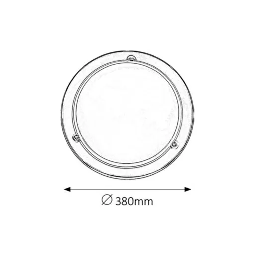 RÁBALUX Ufo 5143 Mennyezeti lámpa IP20 230V, 50Hz