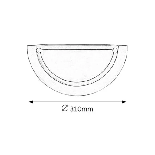 RÁBALUX Ufo 5161 Fali lámpa IP20 230V, 50Hz