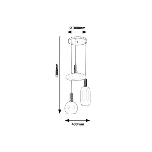 RÁBALUX Sinopia 5225 Függeszték IP20 230V, 50Hz