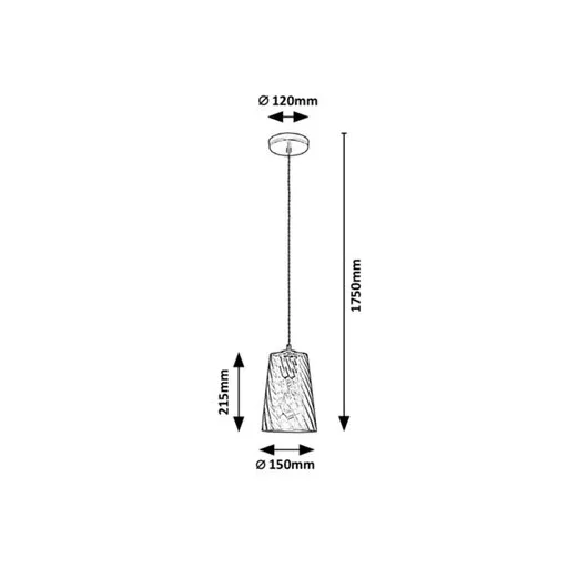 RÁBALUX Azurine 5226 Függeszték IP20 230V, 50Hz
