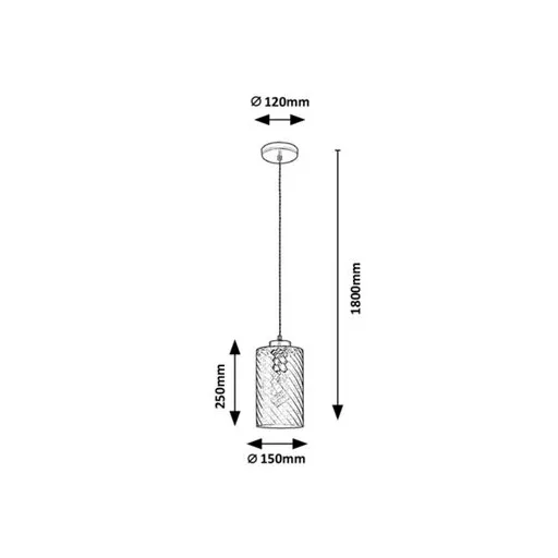 RÁBALUX Sheila 5228 Függeszték IP20 230V, 50Hz