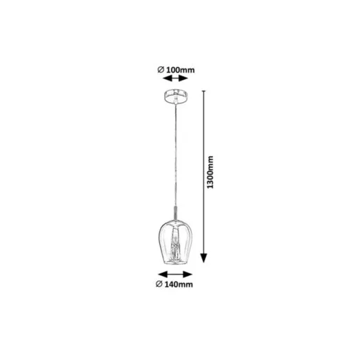 RÁBALUX Petunia 5252 Függeszték IP20 230V, 50Hz