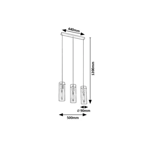 RÁBALUX Acantha 5259 Függeszték IP20 230V, 50Hz
