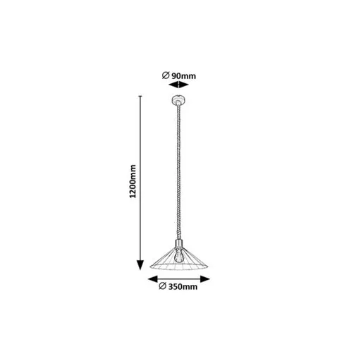 RÁBALUX Daryl 5271 Függeszték IP20 230V, 50Hz