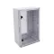 ELMARK 5313550195T PLASTIC BOARD ABS 500x350x195 TRANSPARENT DOOR