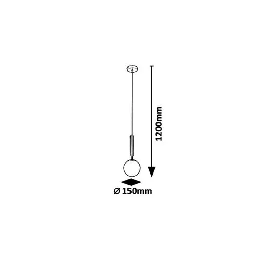 RÁBALUX Divina 5352 Függeszték IP20 230V, 50Hz