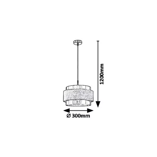 RÁBALUX Basil 5383 Függeszték IP20 230V, 50Hz