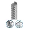 ELMARK 53TDT200 TDT- INTERNAL VERTICAL CARRIER PROFILE SET 200