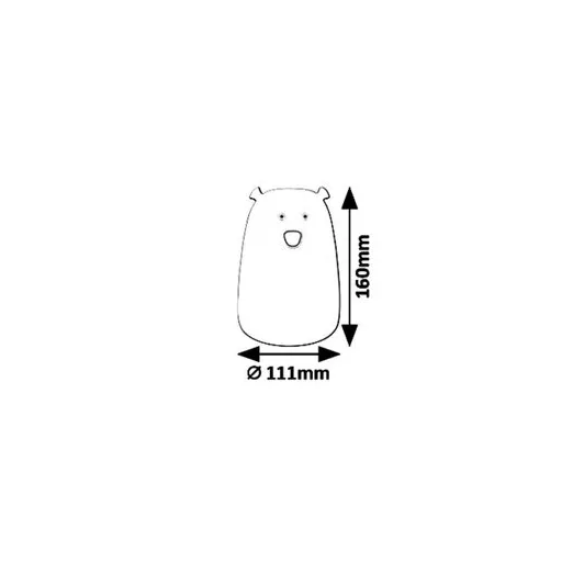 RÁBALUX Baloo 5409 Gyereklámpa IP20 DC 5V