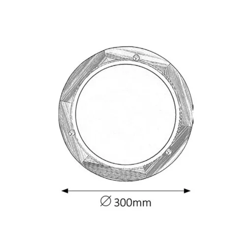 RÁBALUX Ufo 5411 Mennyezeti lámpa IP20 230V, 50Hz