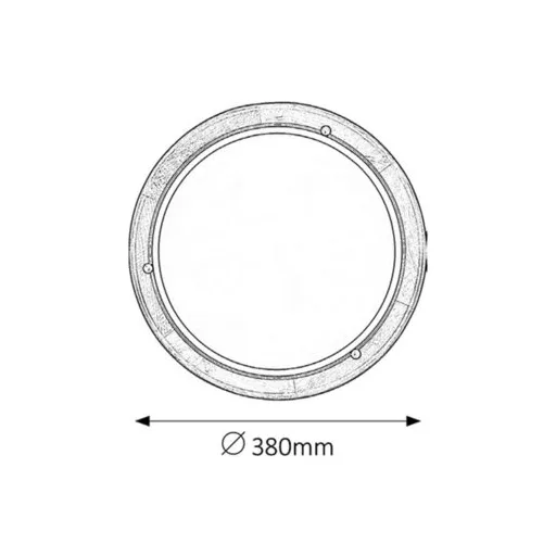 RÁBALUX Ufo 5427 Mennyezeti lámpa IP20 230V, 50Hz