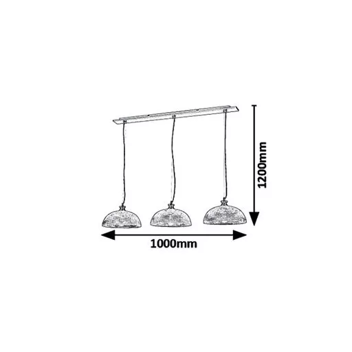 RÁBALUX Petrina 5460 Függeszték IP20 230V, 50Hz