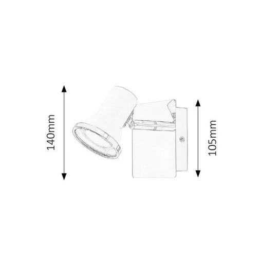 RÁBALUX Steve 5497 Fürdőszobai lámpa IP44 230V, 50Hz