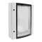 ELMARK 55085 METAL DISTR. BOARD ELOX 65/45/15 TEMP. GLASS, IP55