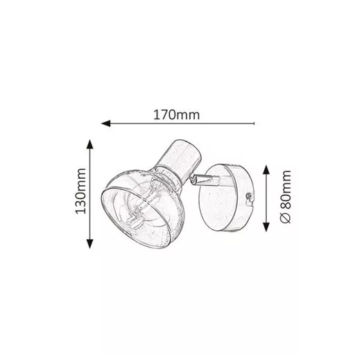 RÁBALUX Holly 5546 Spotlámpa IP20 230V, 50Hz