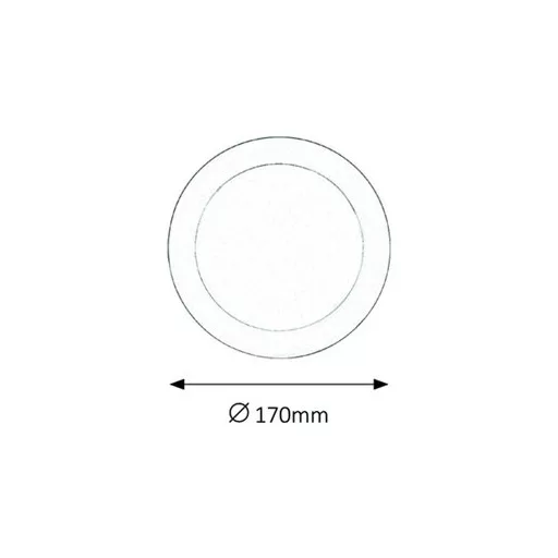 RÁBALUX Lois 5585 Ráépíthető és Beépíthető lámpa IP44 230V, 50Hz