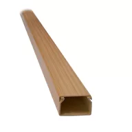   ELMARK 5622516LB 2M 25x16 MŰANYAG KÁBELCSATORNA CT2 VILÁGOS BÜKK