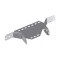 ELMARK 5690103 CT1 HORIZONTAL T-CONNECTOR, H:40; W:150, T:1