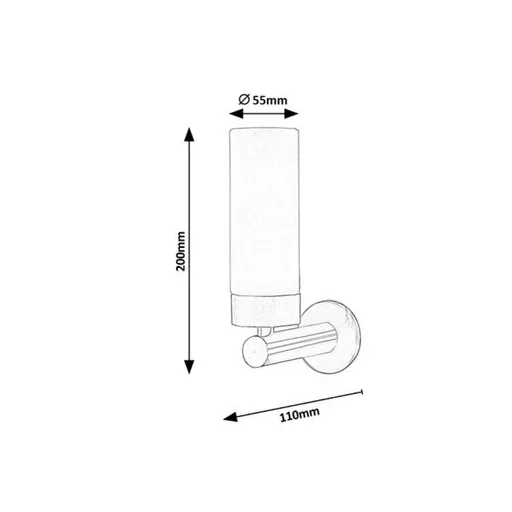 RÁBALUX Betty 5713 Fürdőszobai lámpa IP44 230V, 50Hz