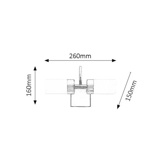 RÁBALUX Betty 5714 Fürdőszobai lámpa IP44 230V, 50Hz
