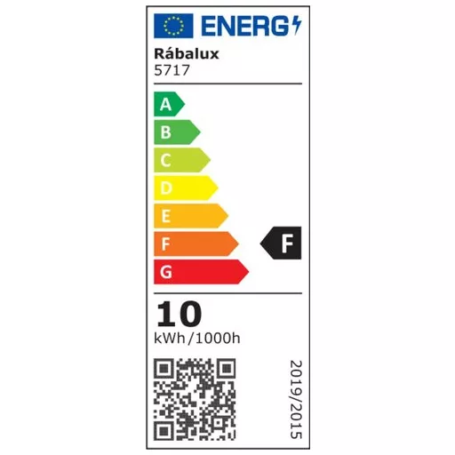 RÁBALUX Beata 5717 Fürdőszobai lámpa IP44 230V, 50Hz