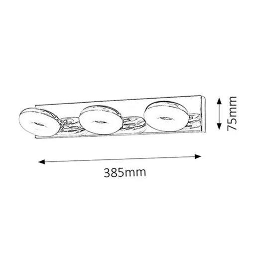 RÁBALUX Beata 5718 Fürdőszobai lámpa IP44 230V, 50Hz
