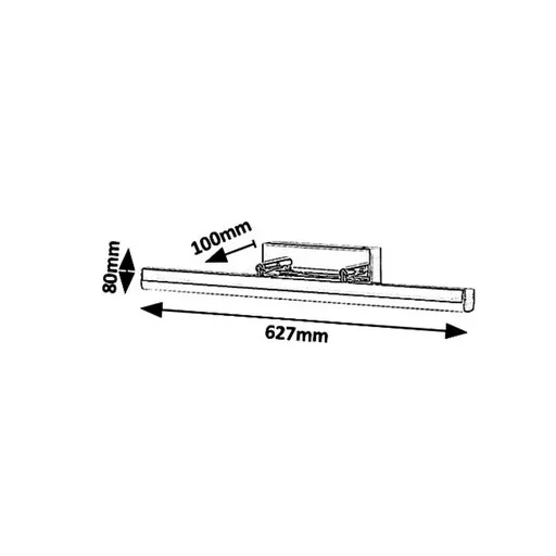 RÁBALUX Silas 5727 Fürdőszobai lámpa IP44 230V, 50Hz