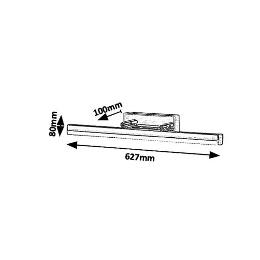 RÁBALUX Silas 5729 Fürdőszobai lámpa IP44 230V, 50Hz