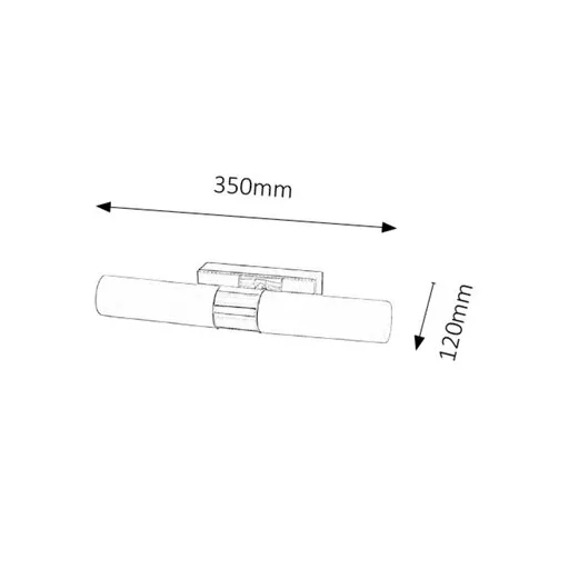 RÁBALUX Jim 5750 Fürdőszobai lámpa IP44 230V, 50Hz