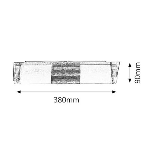 RÁBALUX Periodic 5808 Fali lámpa IP20 230V, 50Hz