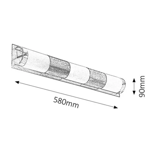 RÁBALUX Periodic 5809 Fali lámpa IP20 230V, 50Hz