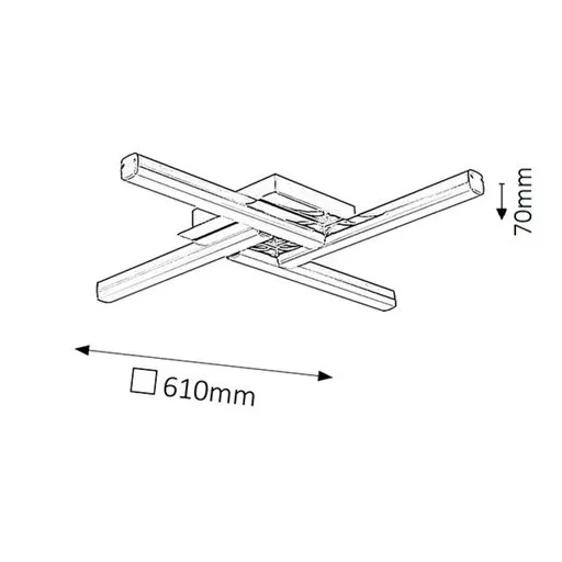 RÁBALUX Antonia 5896 Fürdőszobai lámpa IP44 230V, 50Hz