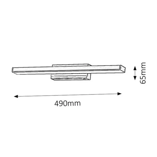 RÁBALUX John 5897 Fürdőszobai lámpa IP44 230V, 50Hz
