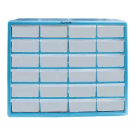   ELMARK 595120 PLASTIC STORAGE BOX 24DRAWERS 50X16X39cm NO SCREW