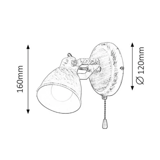 RÁBALUX Vivienne 5966 Spotlámpa IP20 230V, 50Hz