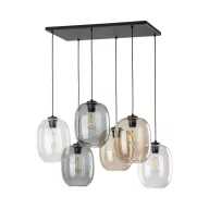 ELMARK 5974 TK LIGHTING CHANDELIER ELIO 5974 6XE27 BLACK