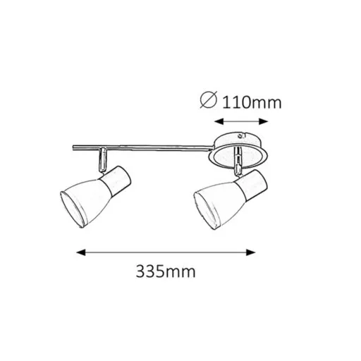 RÁBALUX Ati 5977 Spotlámpa IP20 230V, 50Hz